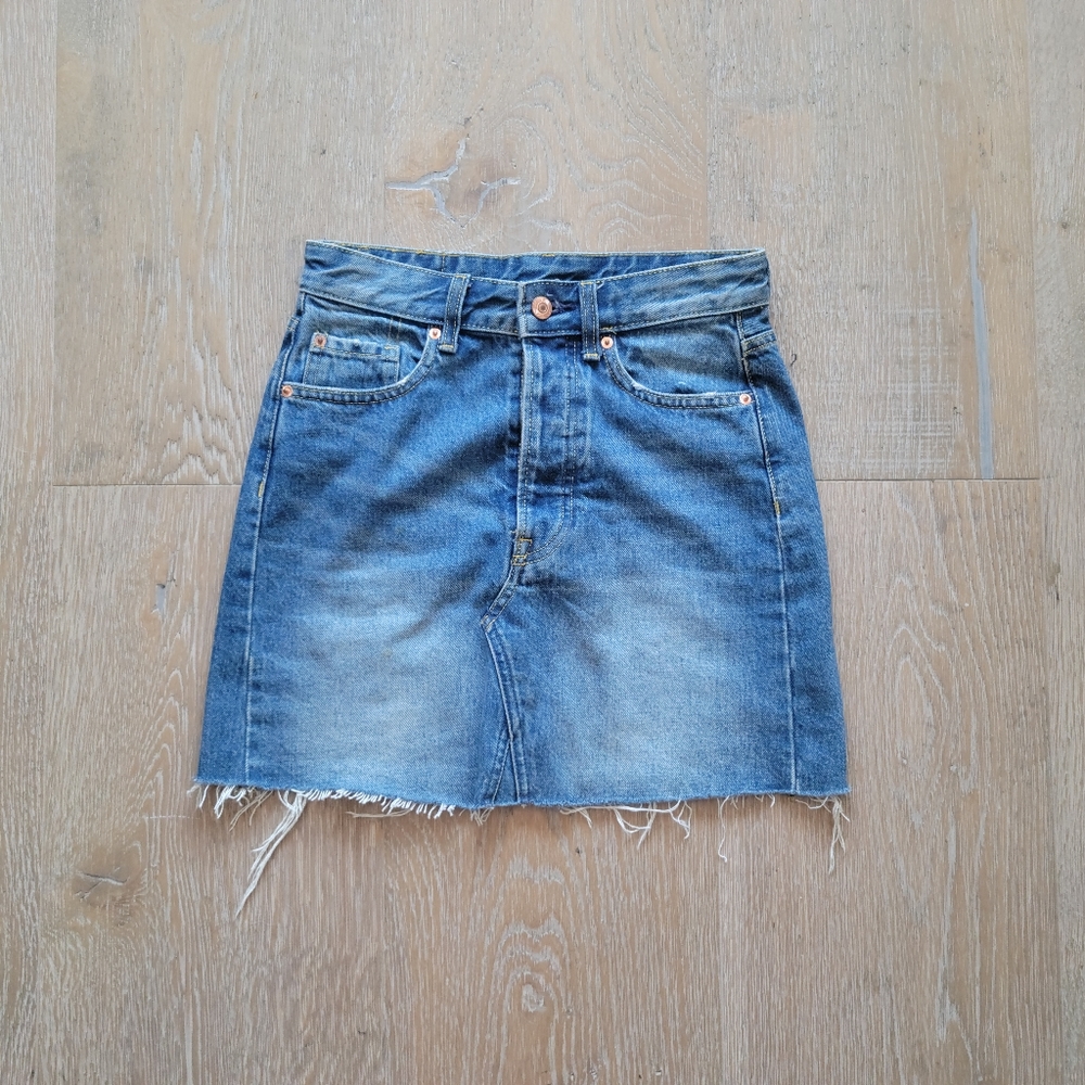DENIM SKIRT